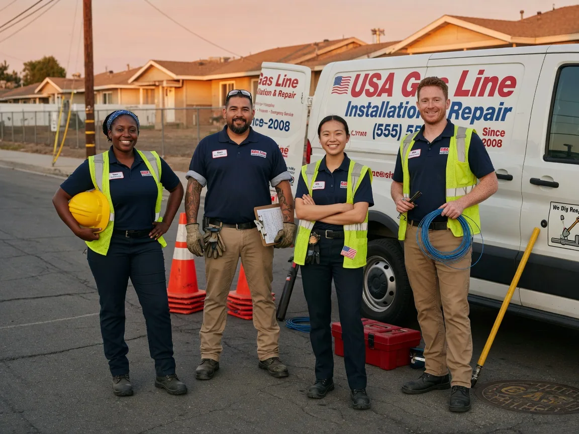Gas Line Installation company in Cherry Creek, SD